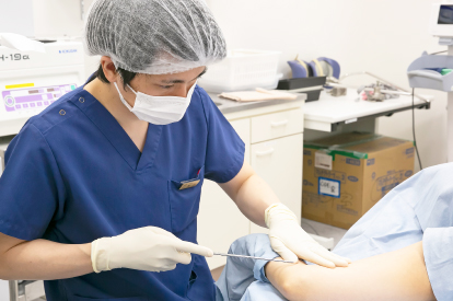 STEP4 ミセルクリニック大阪梅田院の脂肪注入の流れ：脂肪採取